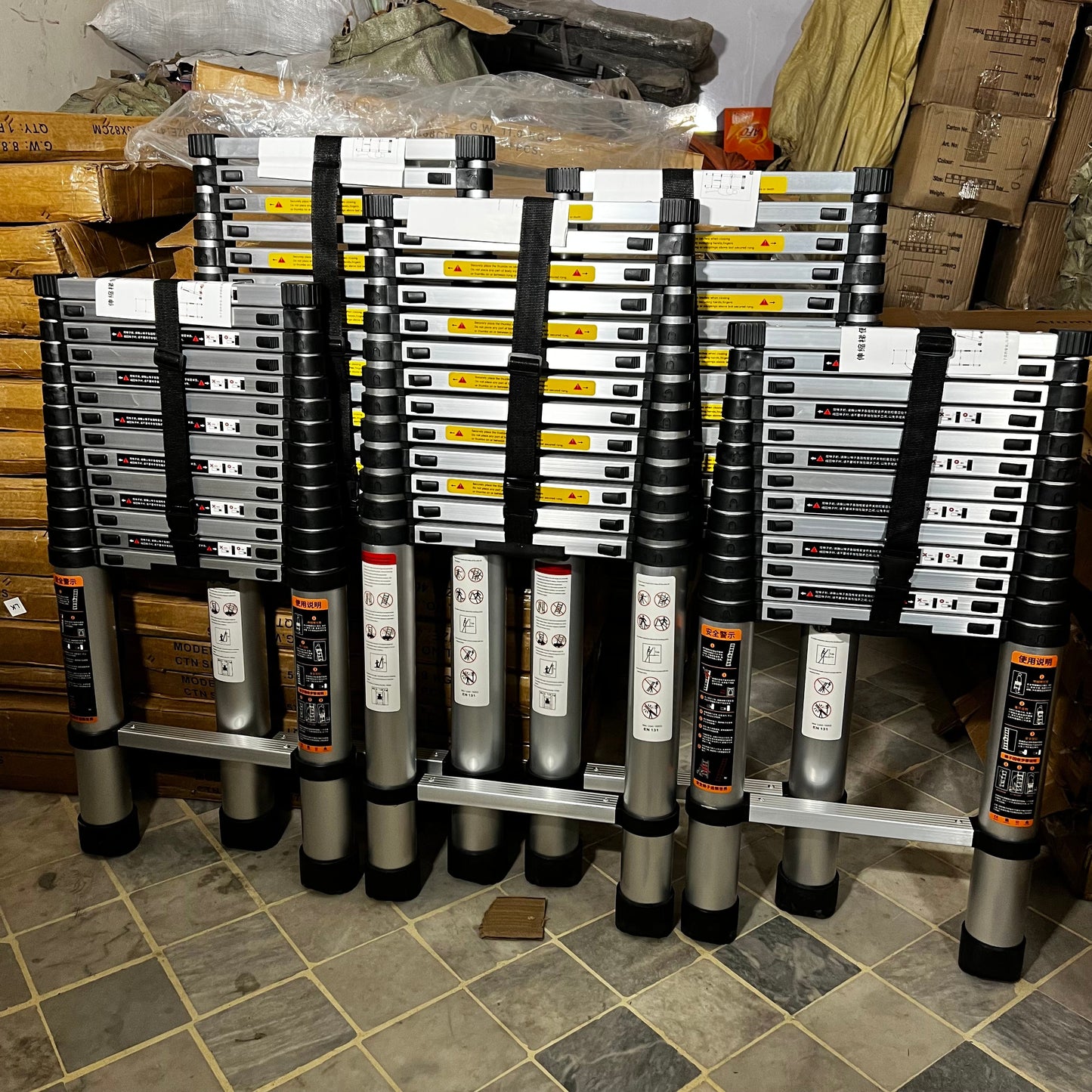 Lot Imported Telescopic Ladder