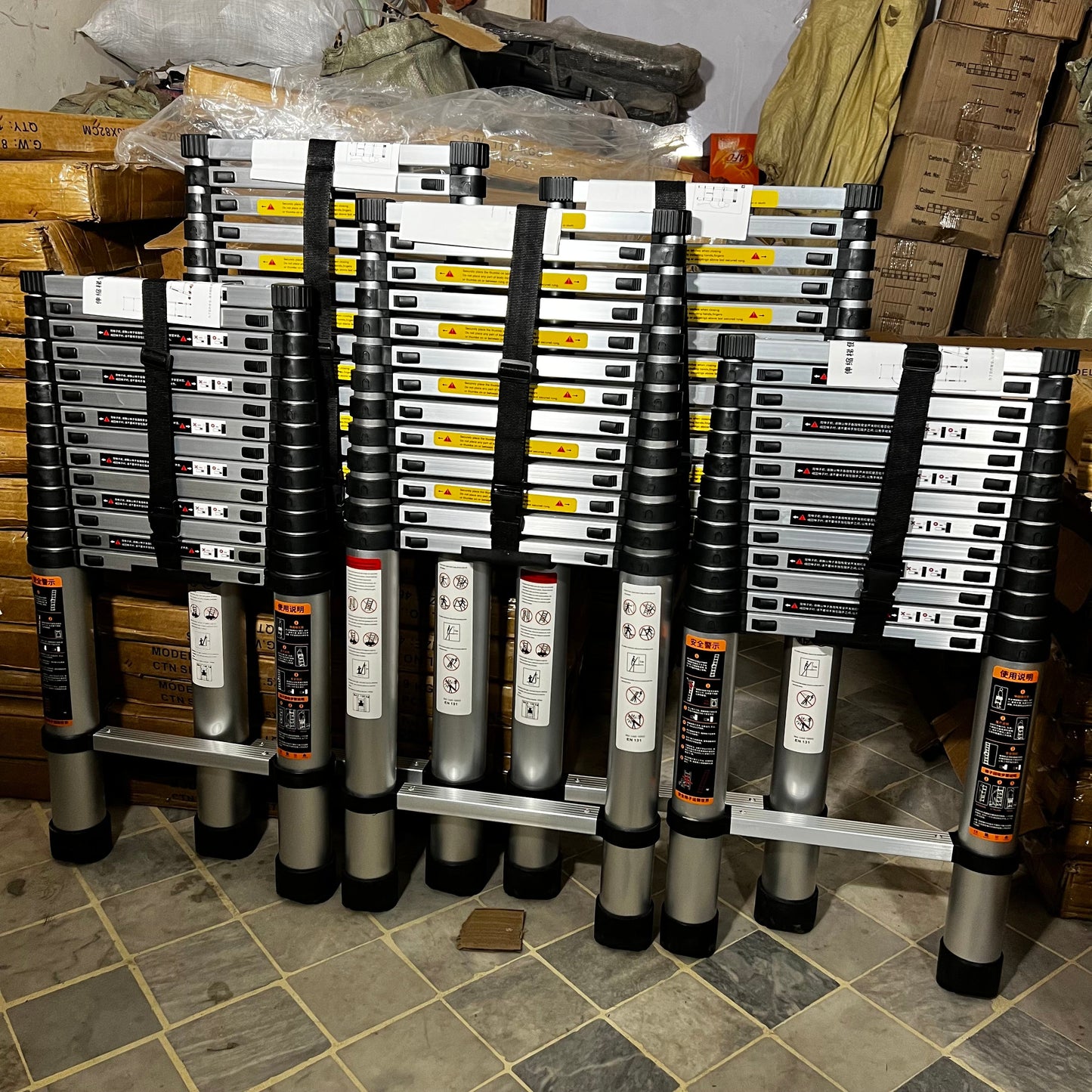 Lot Imported Telescopic Ladder