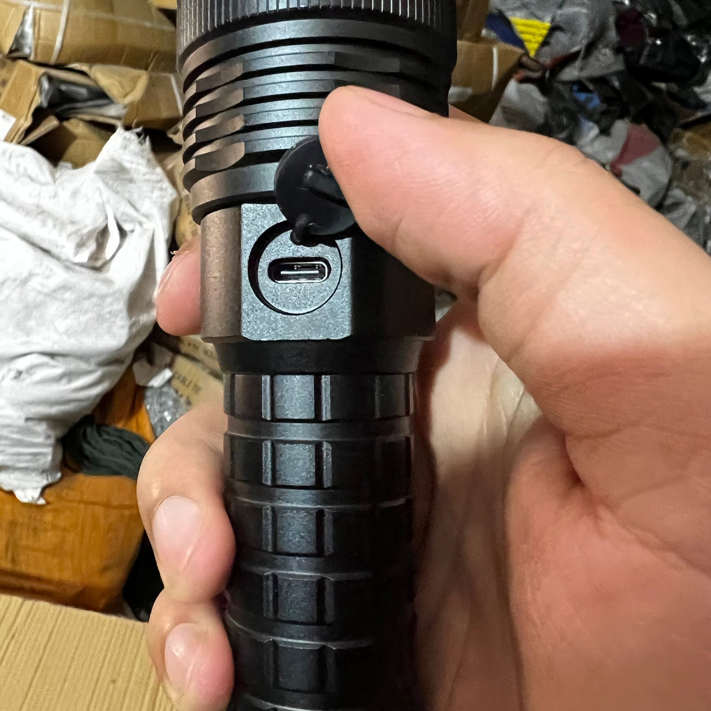 Lot Imported P50 Rechargeable Flashlight