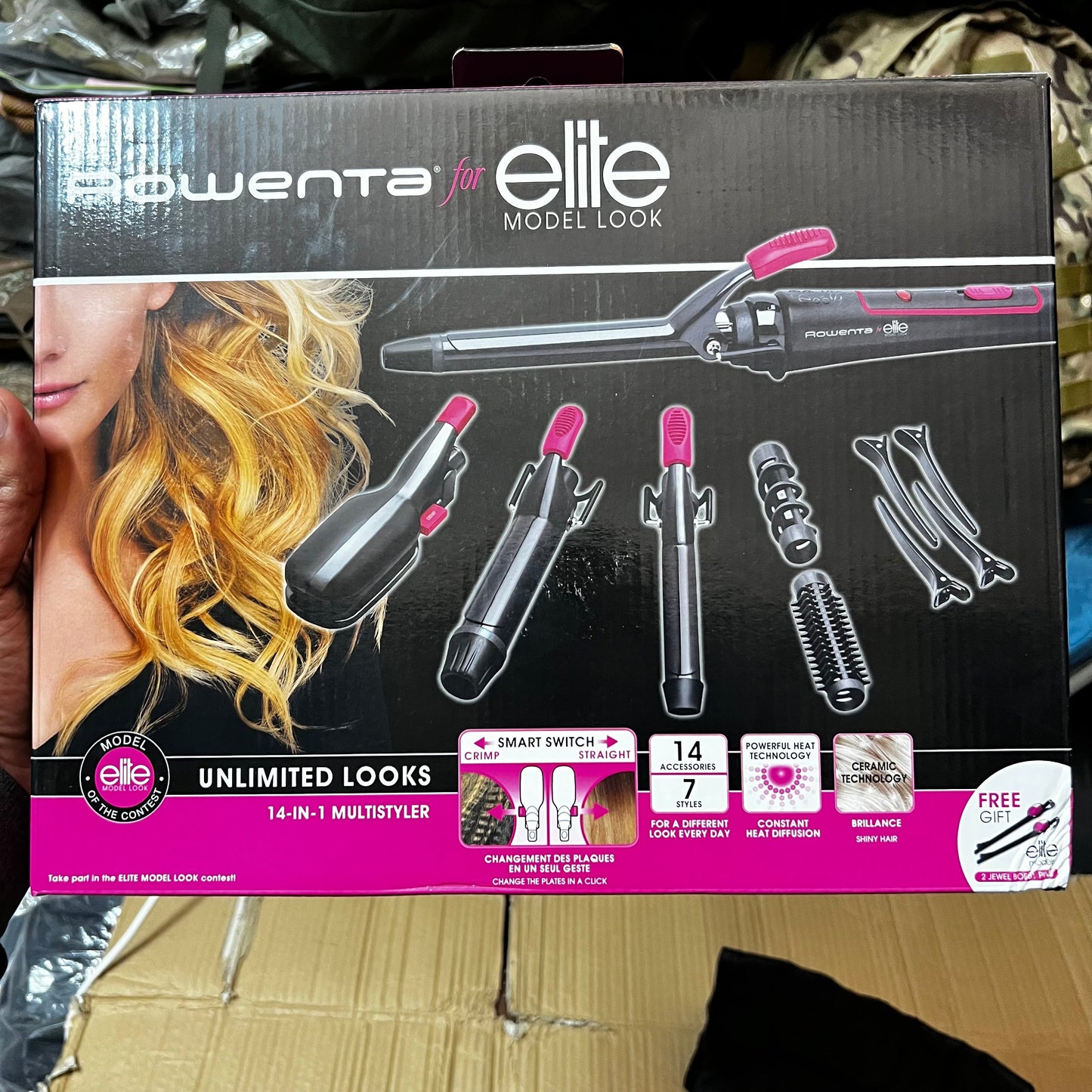 German Lot Imported 14-in1 Hair Multistyler