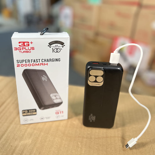 Lot Imported G11 20000mAH 22.5W Fast Charging Powerbank