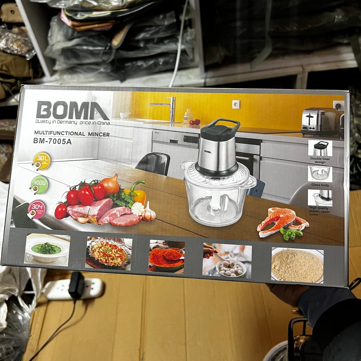 German Lot Imported BOMA Multi-functional Mincer