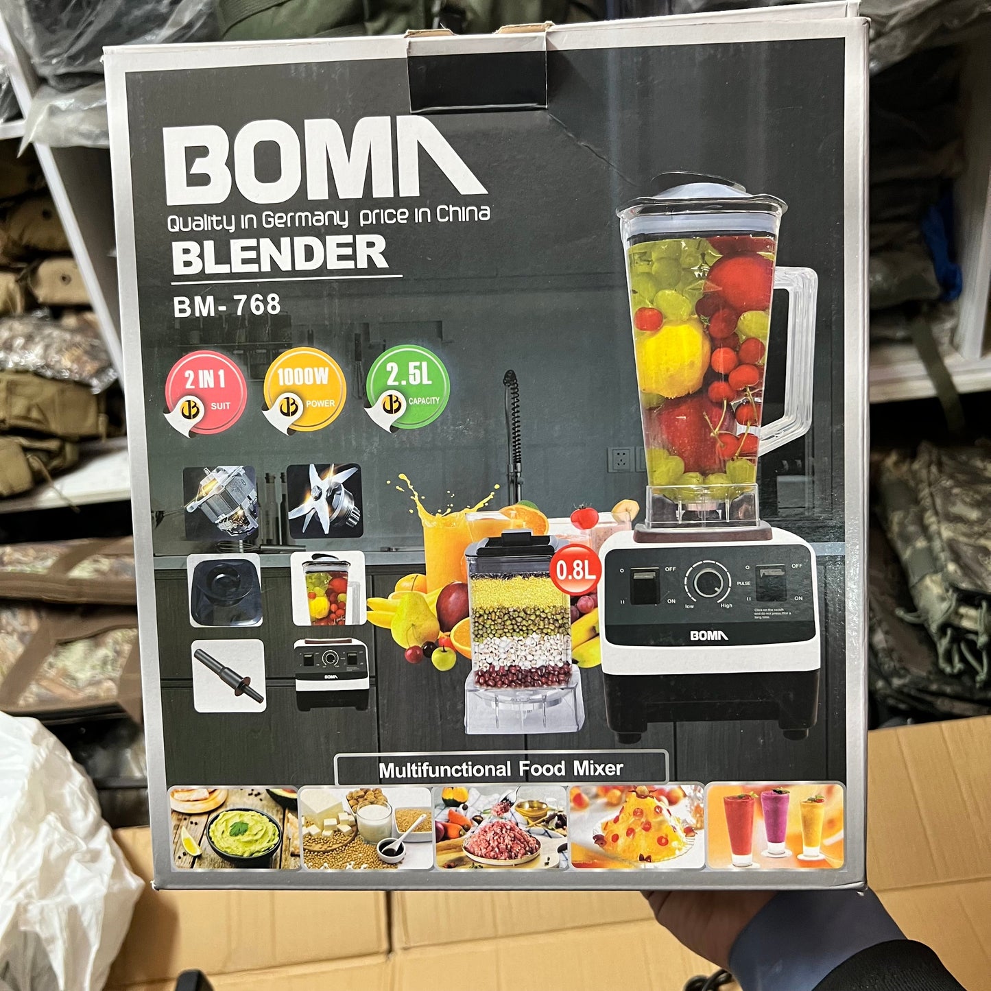 German Lot Imported BOMA Blender