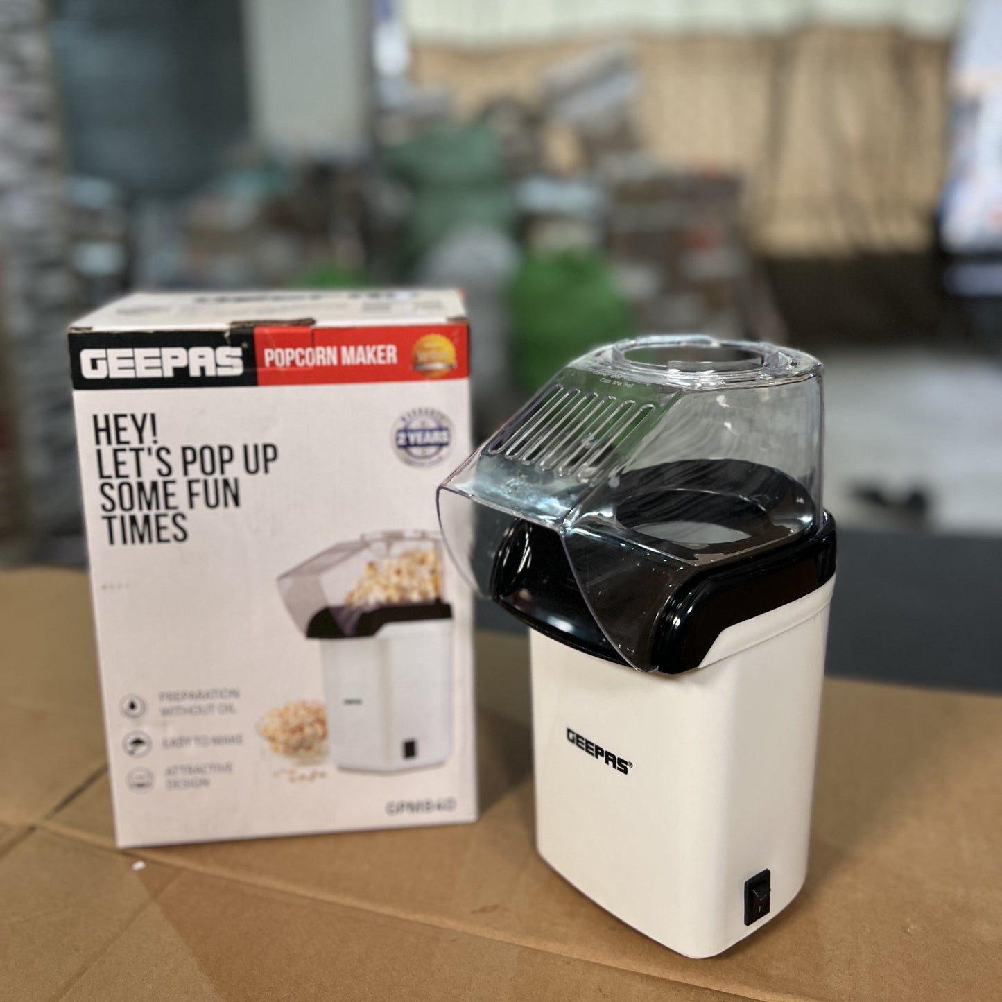 Geepas Mini Popcorn Maker GPM840