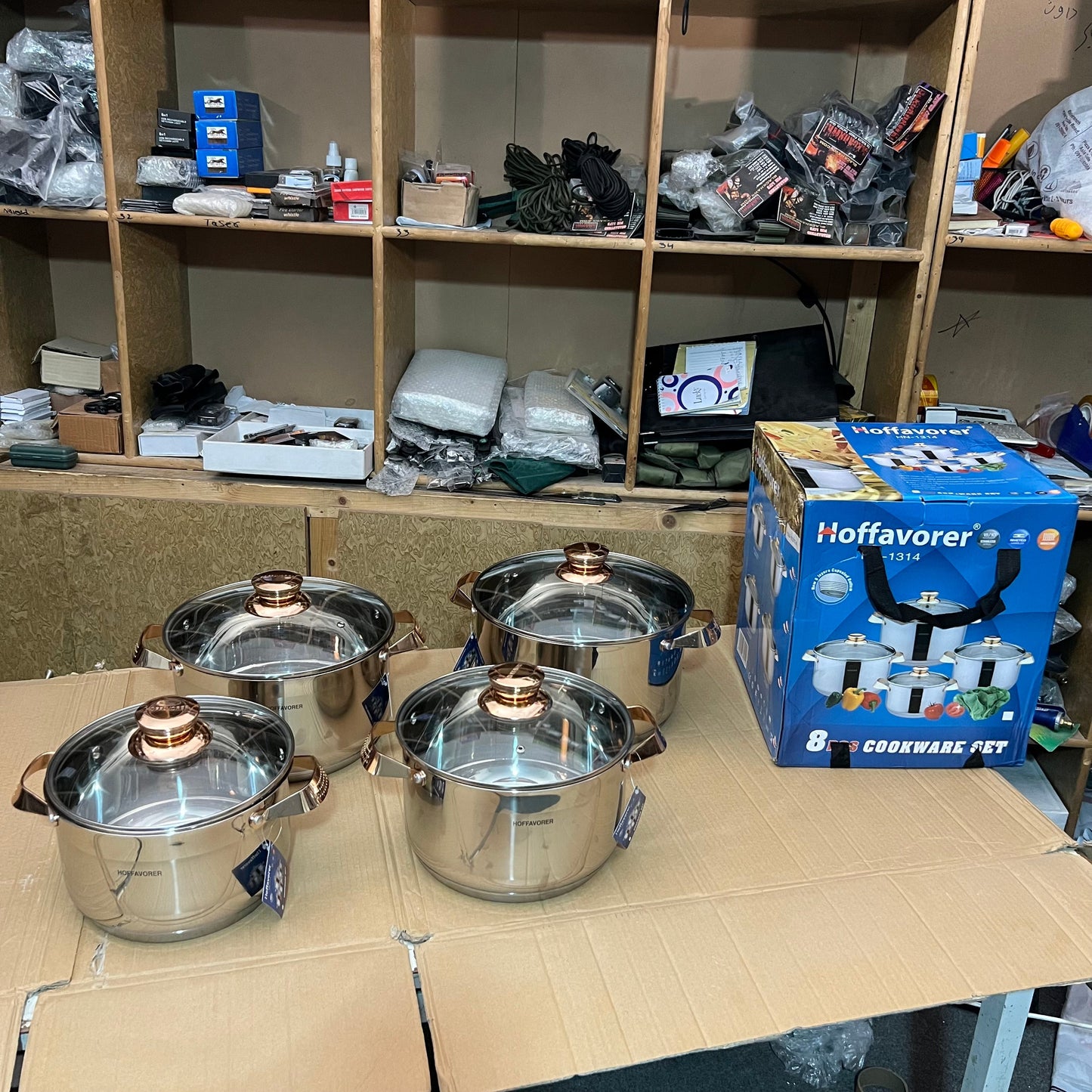 Lot Imported 8 Piece Cookware set