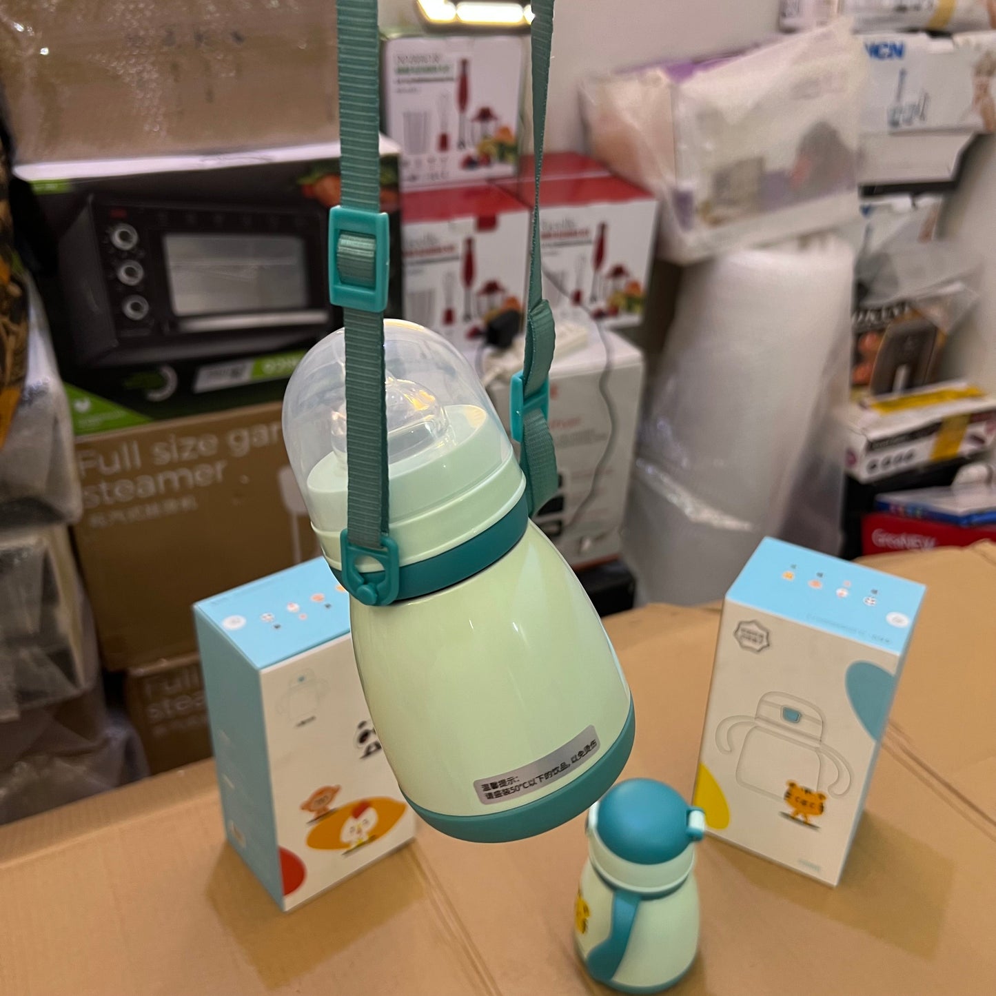 Lot Imported 2-in-1 Children Feeder & Bottle