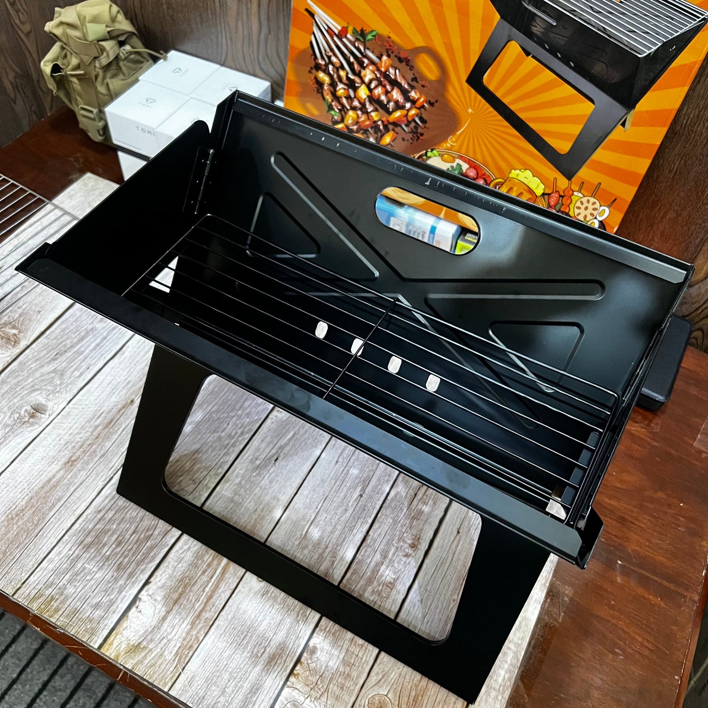 Lot Imported Portable BBQ Grill Large