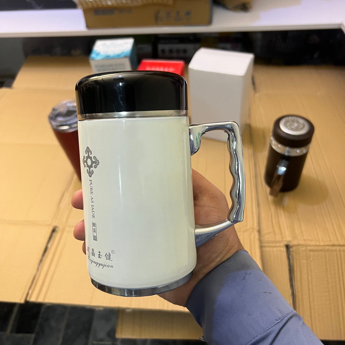 Lot Imported 500, 550, 600ml Vacuum mugs