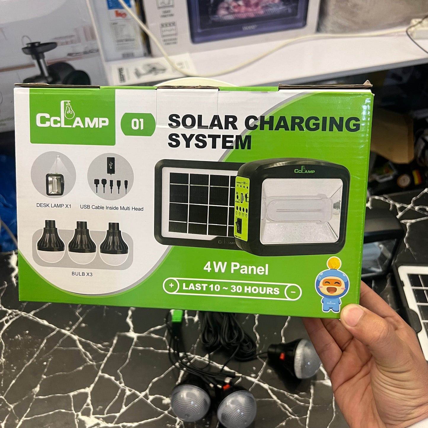 Lot Imported CClamp Solar Power System