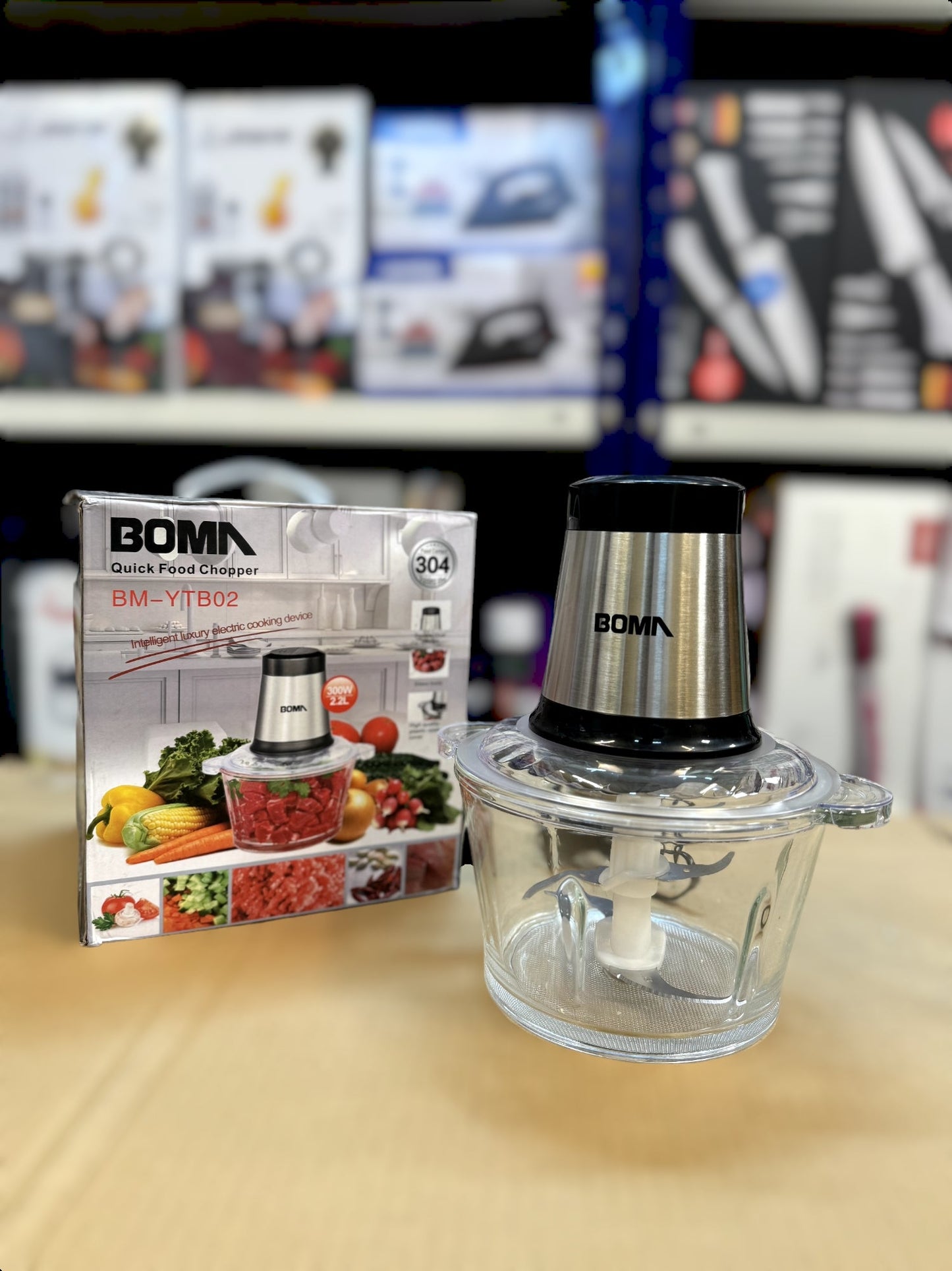 German Lot Imported Boma 2.2L Quick Food Chopper