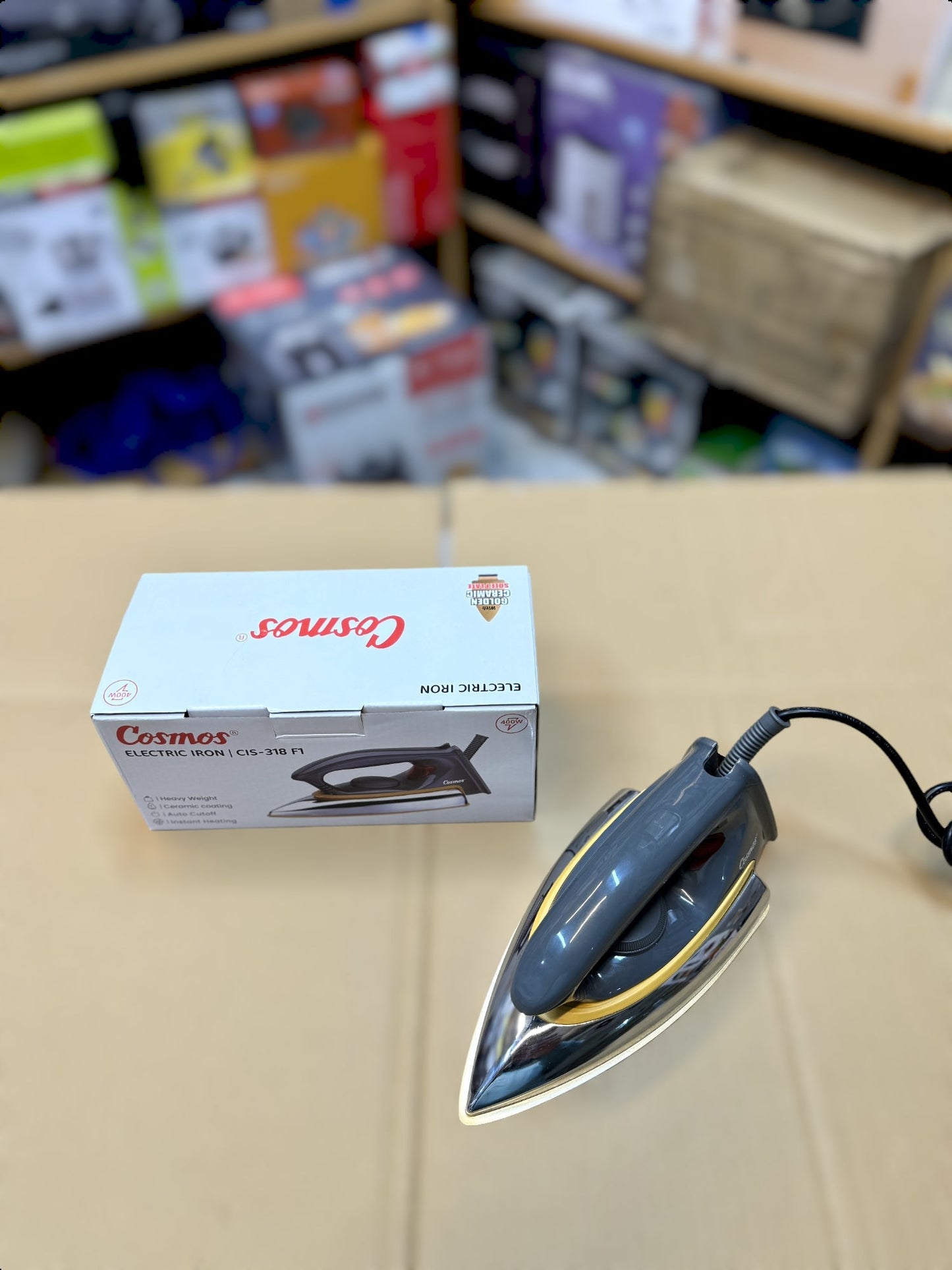 Indonesian Lot Imported Cosmos Heany Weight Travel Iron 400W