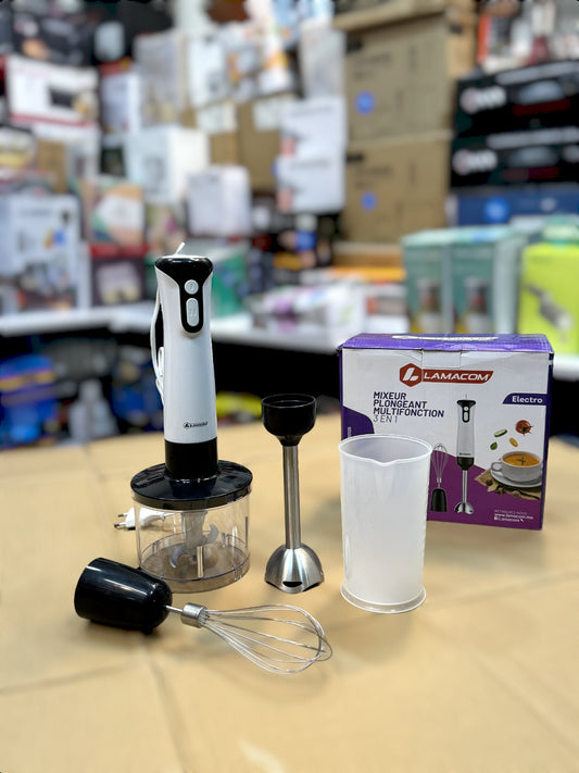 France Lot Imported Lamacom 4-in-1 Hand Blender Set