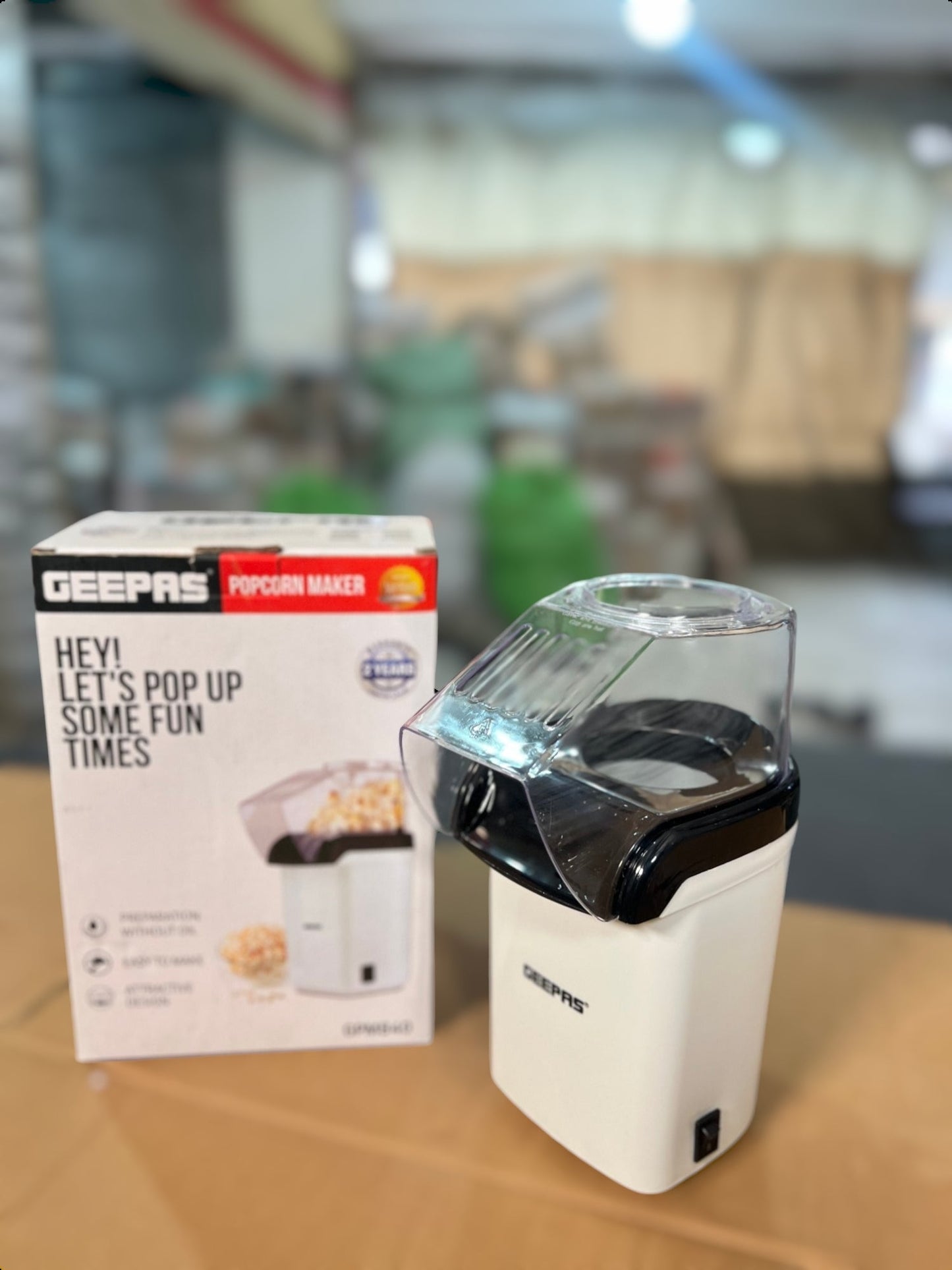 Geepas Mini Popcorn Maker GPM840