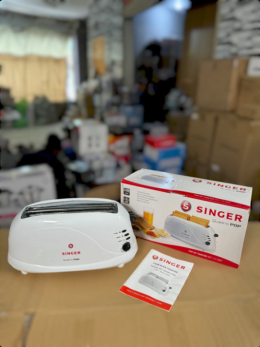 Lot Imported Singer 4 Slice Toaster