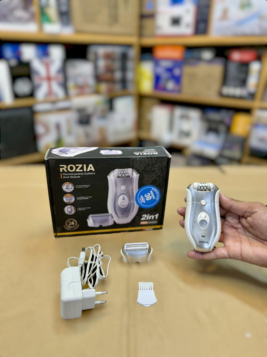 Lot Imported Rozia 2 in 1 Epilator & Shaver - HB6005