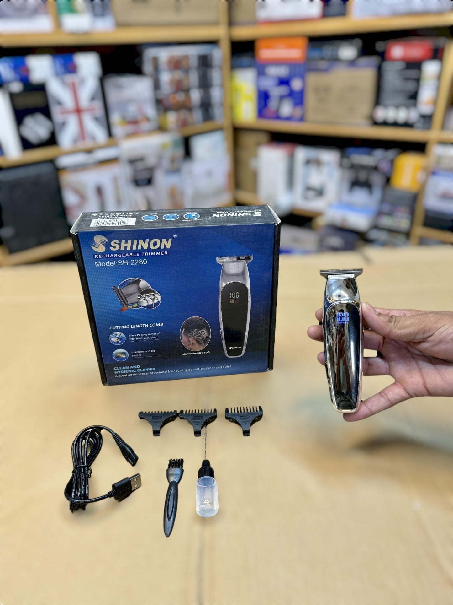 Lot Imported Shinon Rechargeable Trimmer - Sh-2280