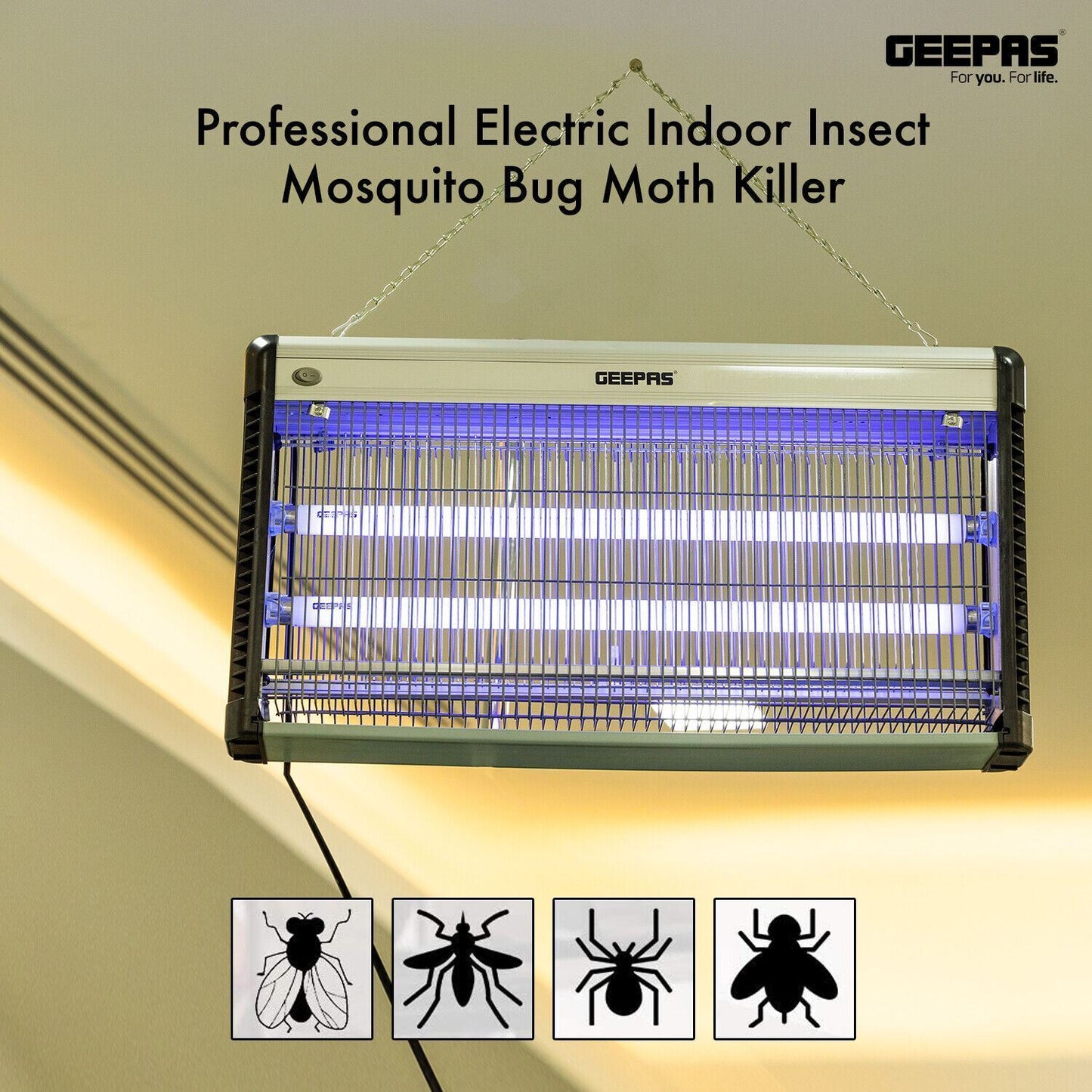 Geepas Jumbo Electric Bug Killer GBK1135N